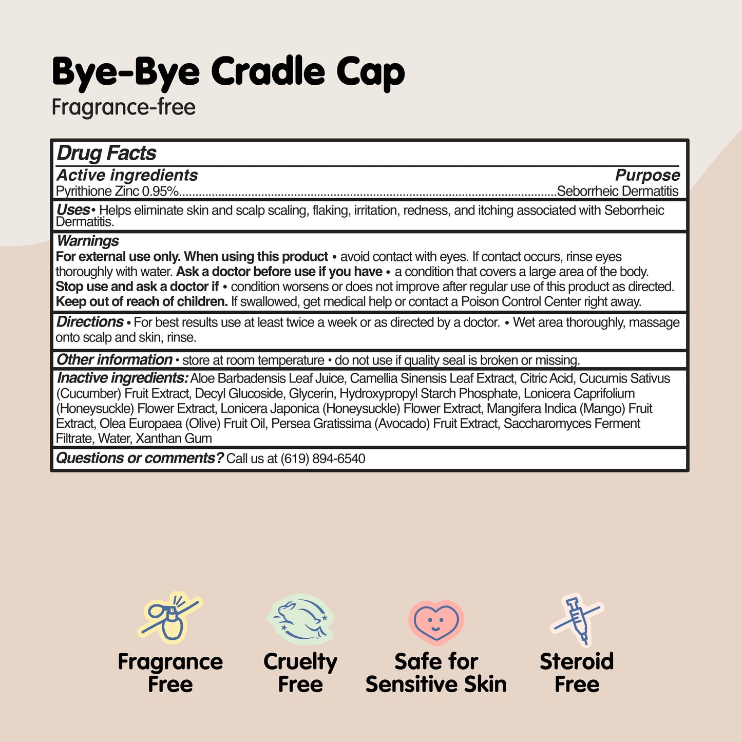 Bye-Bye Cradle Cap