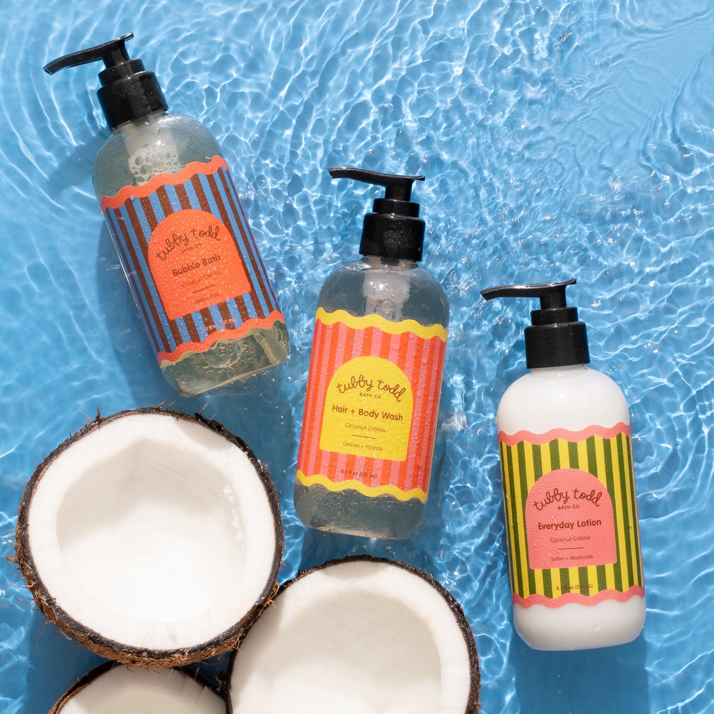 Tubby Summer Coconut Crème Collection