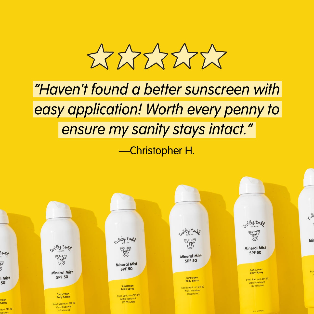 Mineral Mist SPF 50 Sunscreen